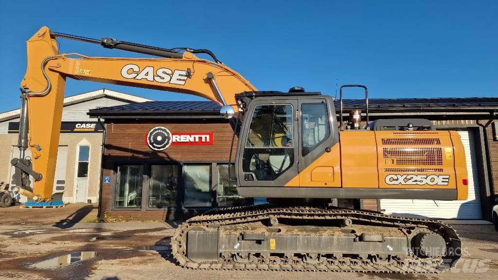 CASE CX 250E Pásové rýpadlá