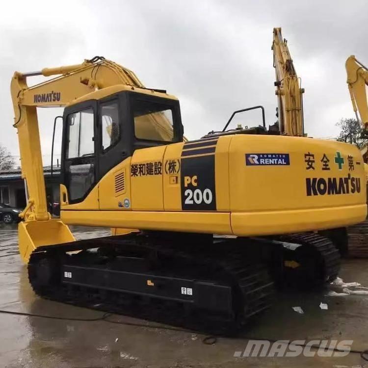 Komatsu PC 200-7 Pásové rýpadlá