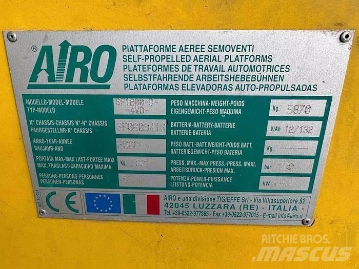 Airo SF200D Ďalšie zdvíhacie zariadenia a plošiny