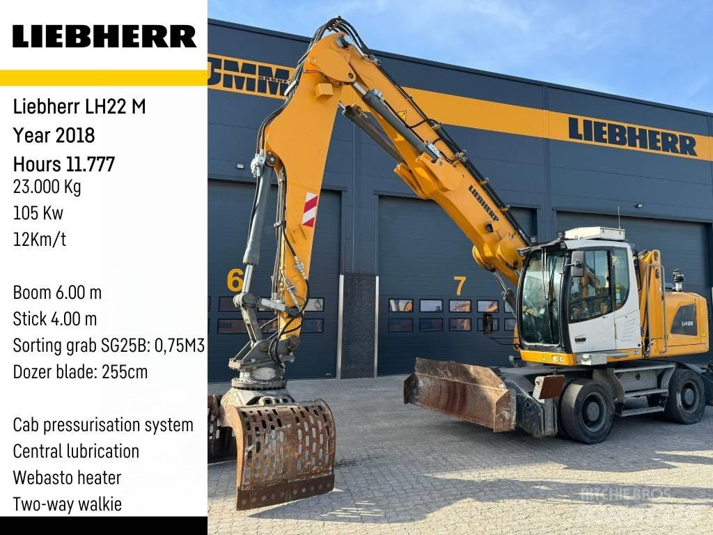 Liebherr LH 22 M Stroje pre manipuláciu s odpadom