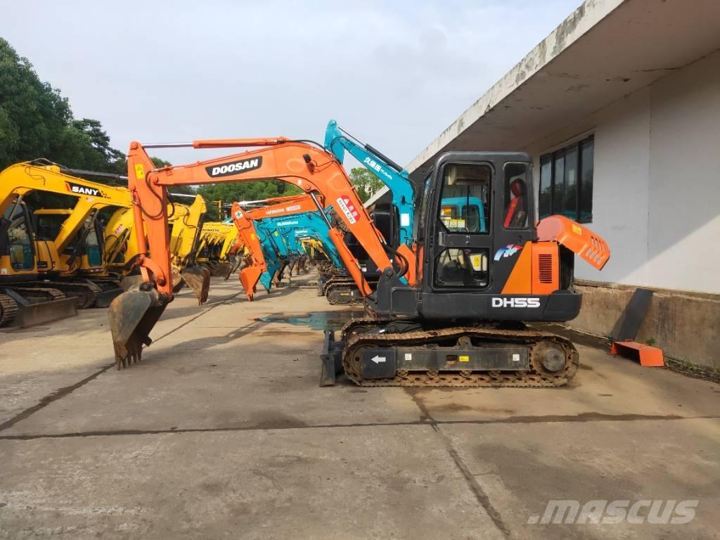 Doosan DH55 Mini rýpadlá < 7t