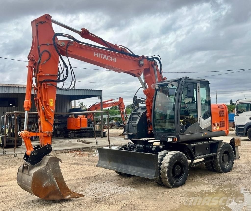 Hitachi ZX 145 W-3 Kolesové rýpadlá