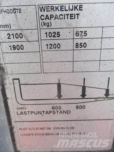BT SWE 160D Ručne vedené vysokozdvižné vozíky