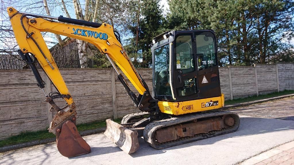 JCB 57 Pásové rýpadlá