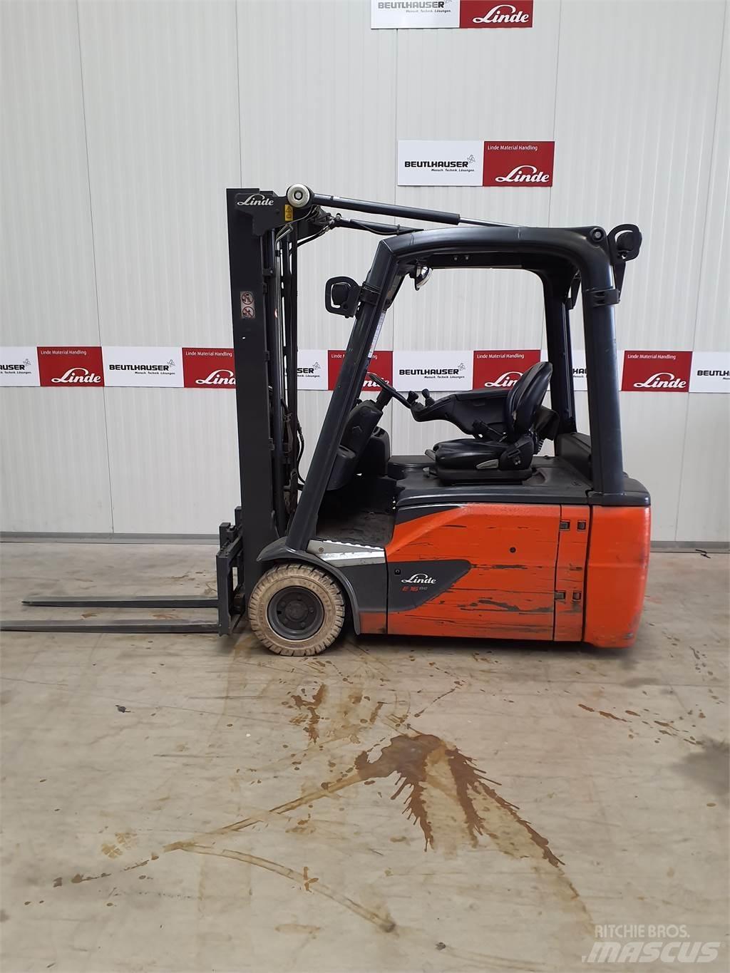 Linde E16L Akumulátorové vozíky