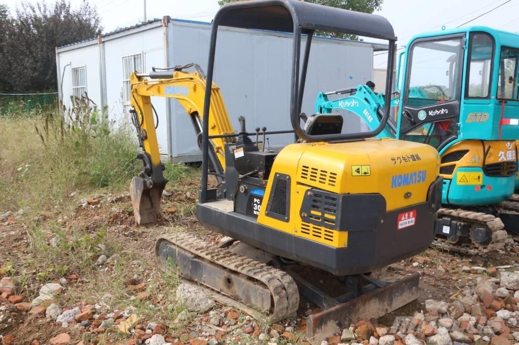 Komatsu pc 30 Mini rýpadlá < 7t