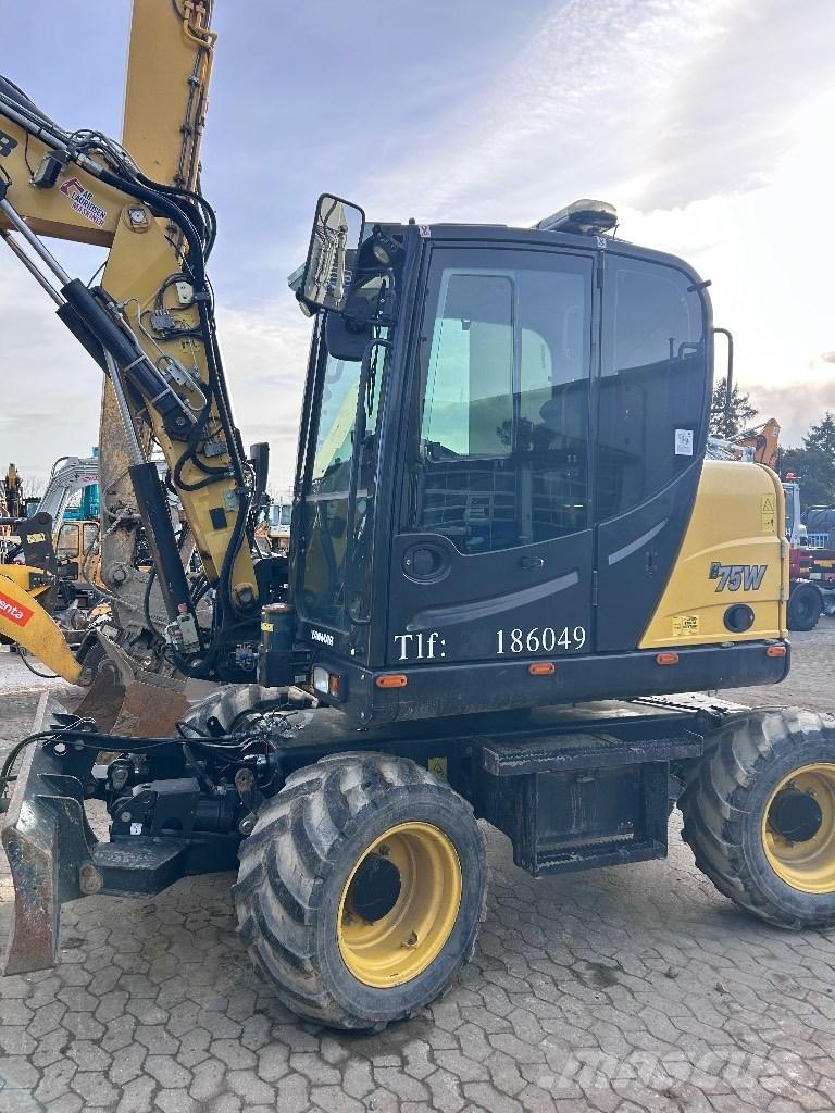 Yanmar B 75 W Kolesové rýpadlá