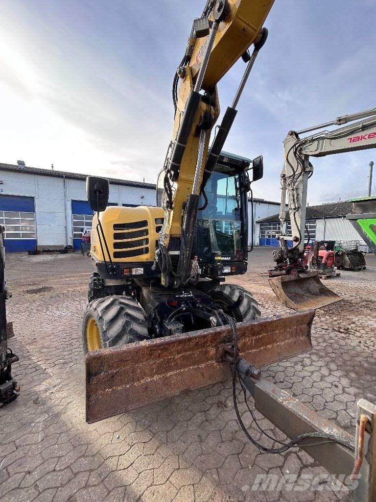 Yanmar B 75 W Kolesové rýpadlá