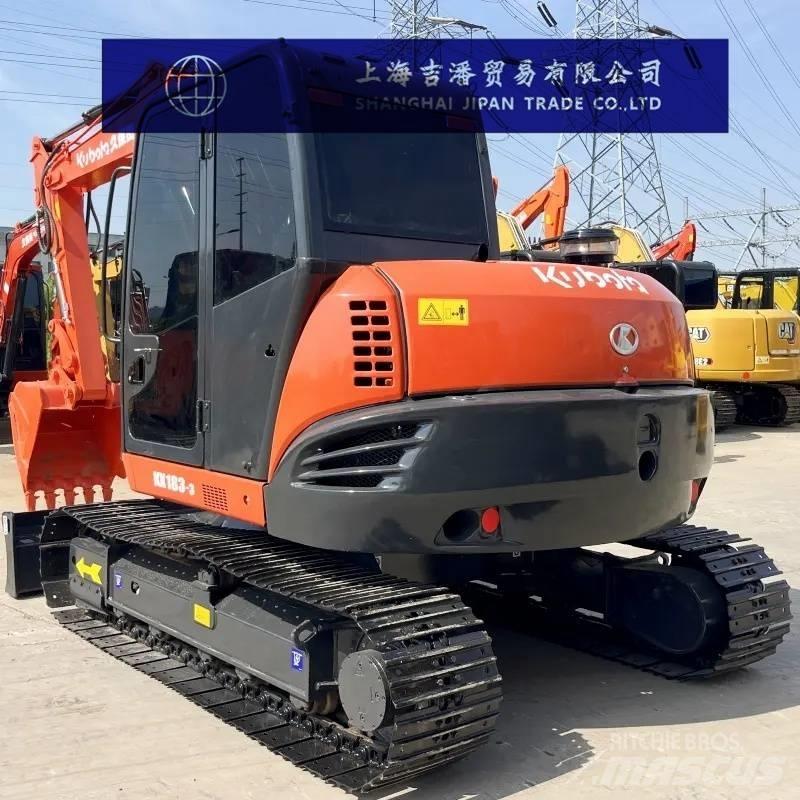 Kubota KX 183 Midi rýpadlá 7 t - 12 t
