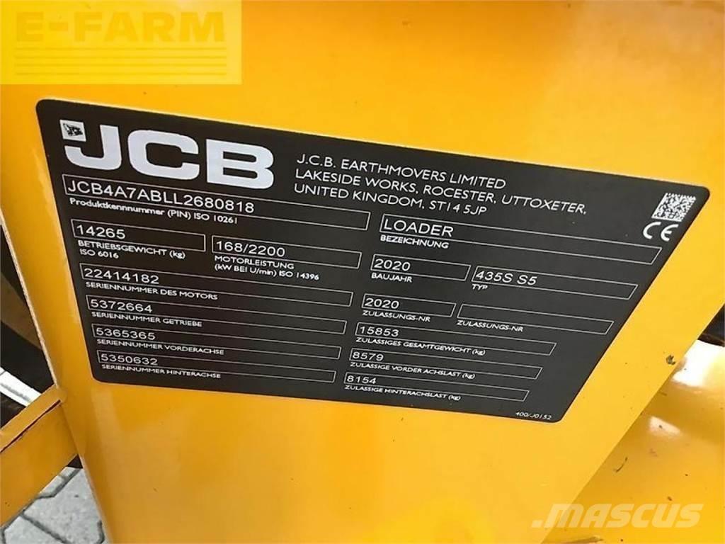 JCB 435s s5 Mini rýpadlá < 7t