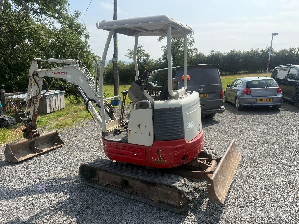 Takeuchi TB 23 R Mini rýpadlá < 7t
