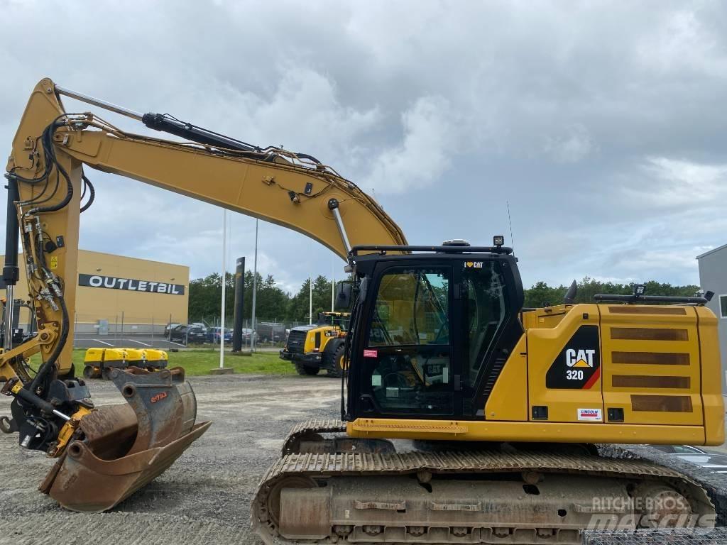 CAT 320 Pásové rýpadlá