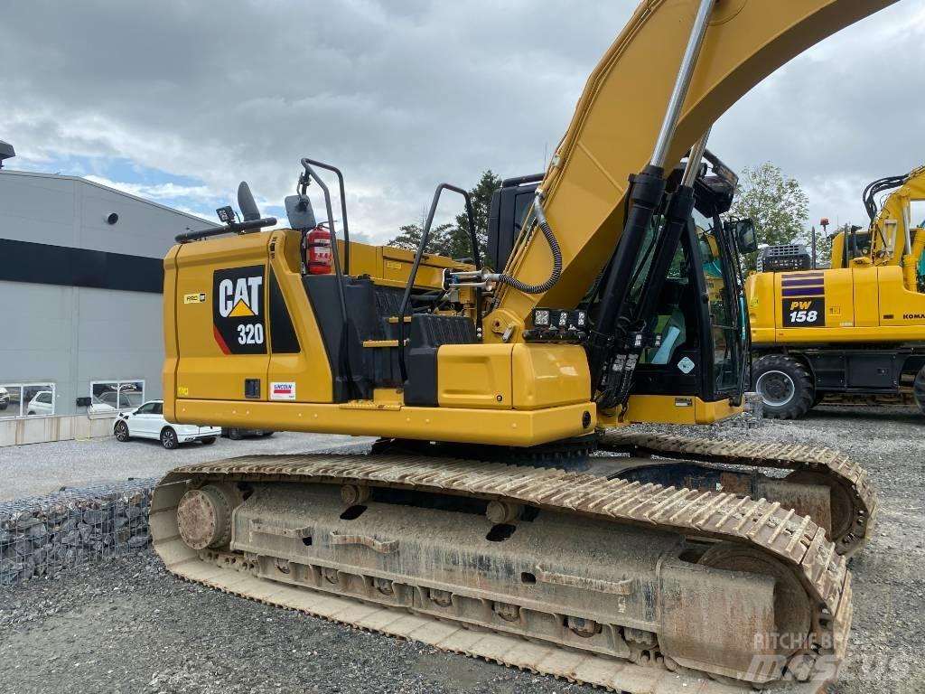 CAT 320 Pásové rýpadlá