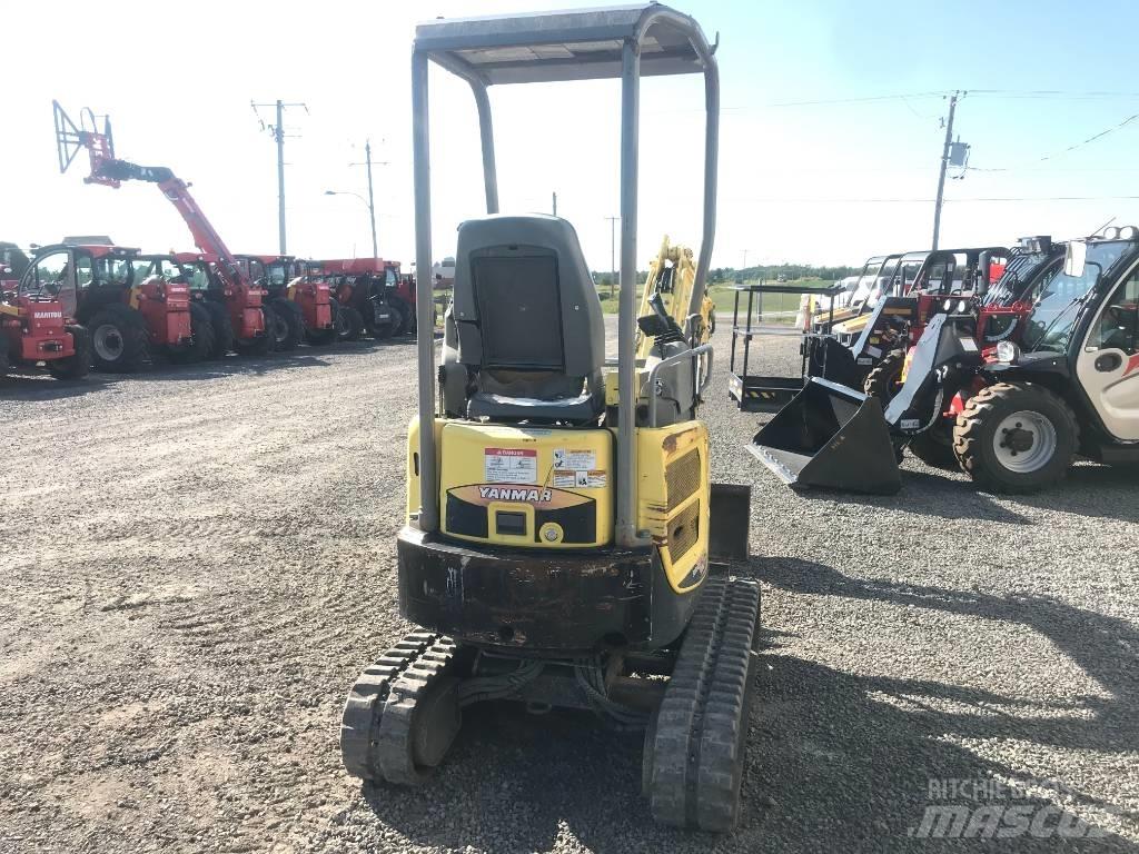 Yanmar Vio 17 Pásové rýpadlá