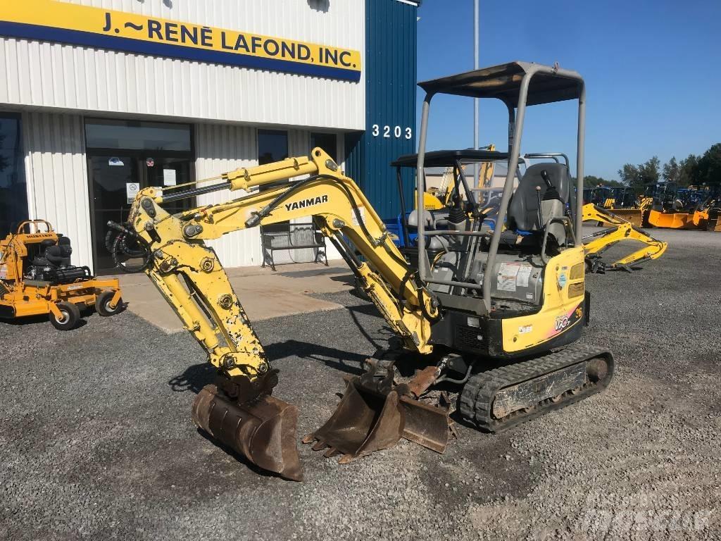 Yanmar Vio 17 Pásové rýpadlá