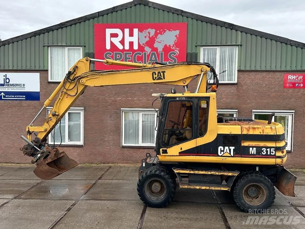 CAT M315 +ROTO CE Kolesové rýpadlá