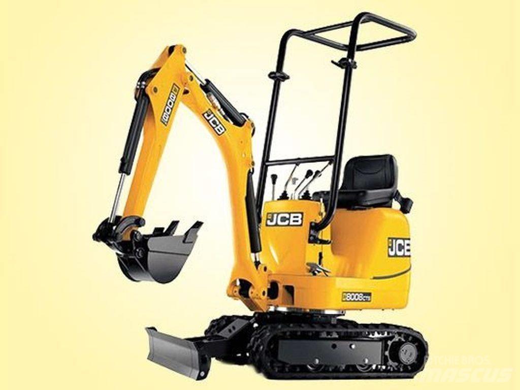 JCB 8008 CTS Mini rýpadlá < 7t