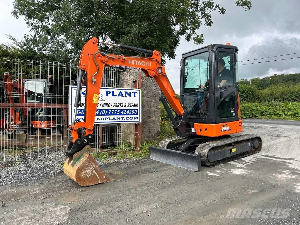 Hitachi ZX 26 U-6 Mini rýpadlá < 7t