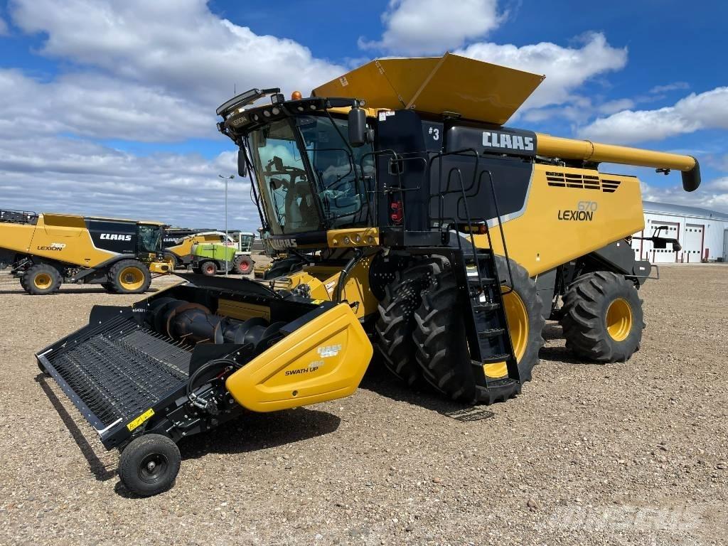 CLAAS 670 Kombinované zberacie stroje