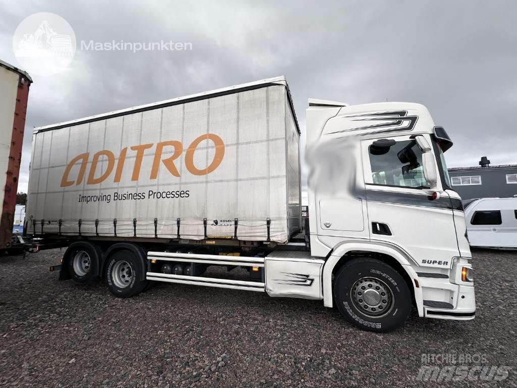 Scania R 580 Nosiče kontajnerov/Prepravníky kontajnerov