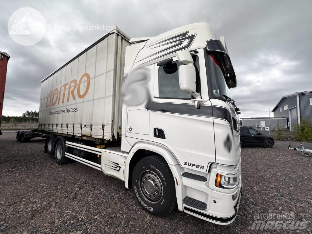 Scania R 580 Nosiče kontajnerov/Prepravníky kontajnerov