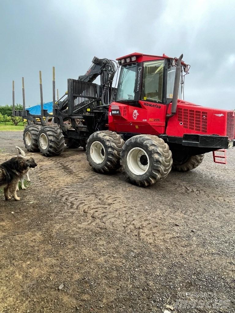 Komatsu 860.4 Lesné traktory