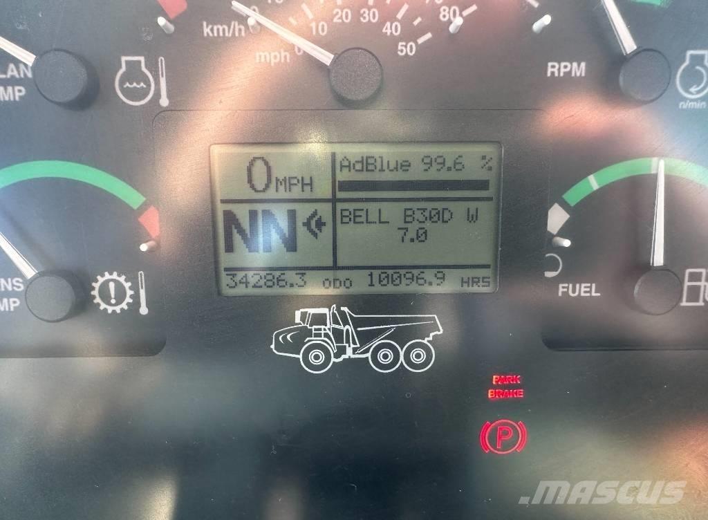 Bell B 30 D Kĺbové nákladné autá