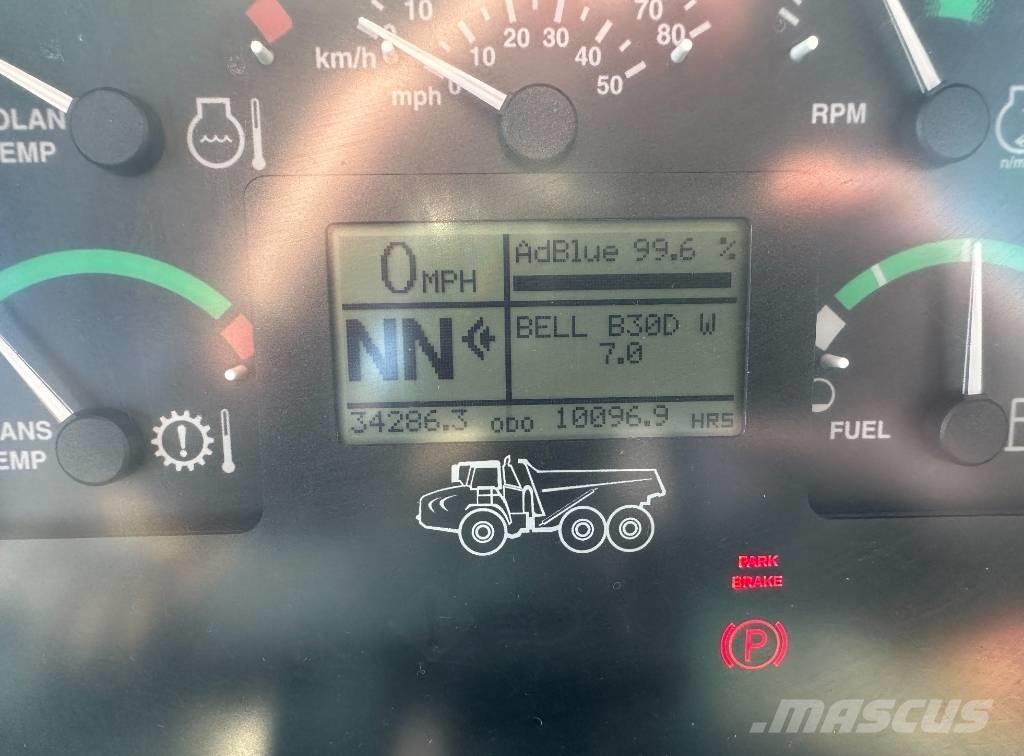 Bell B 30 D Kĺbové nákladné autá
