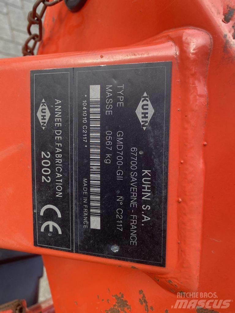 Kuhn GMD 700 G II Žacie stroje