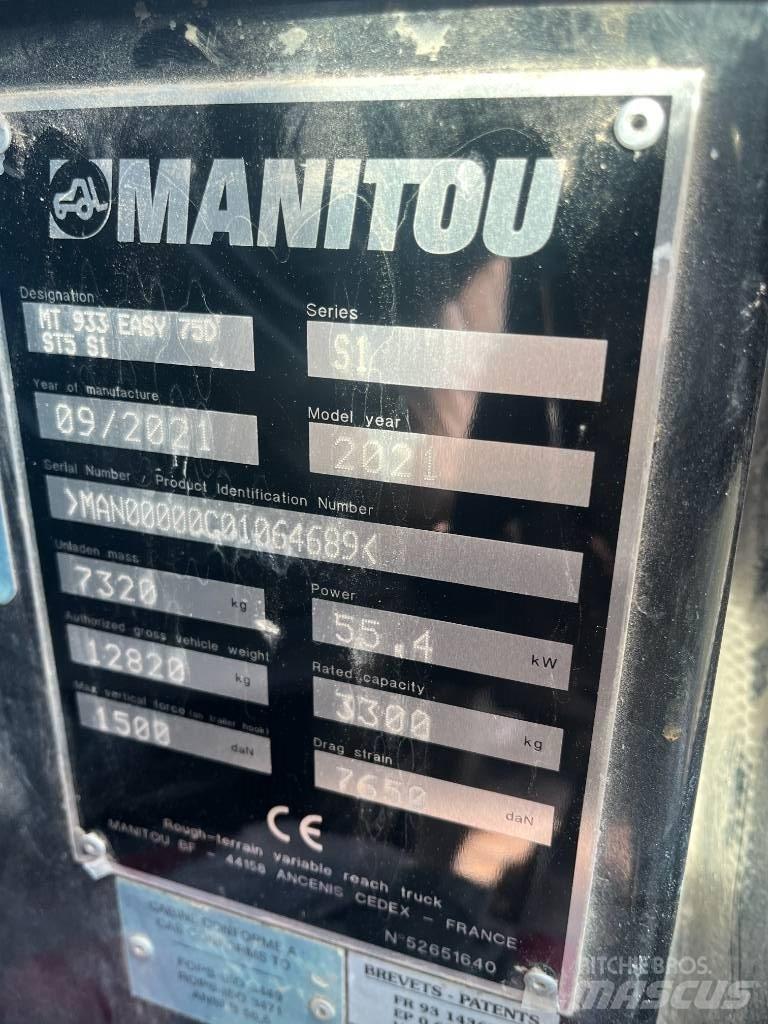 Manitou 933 Teleskopické manipulátory