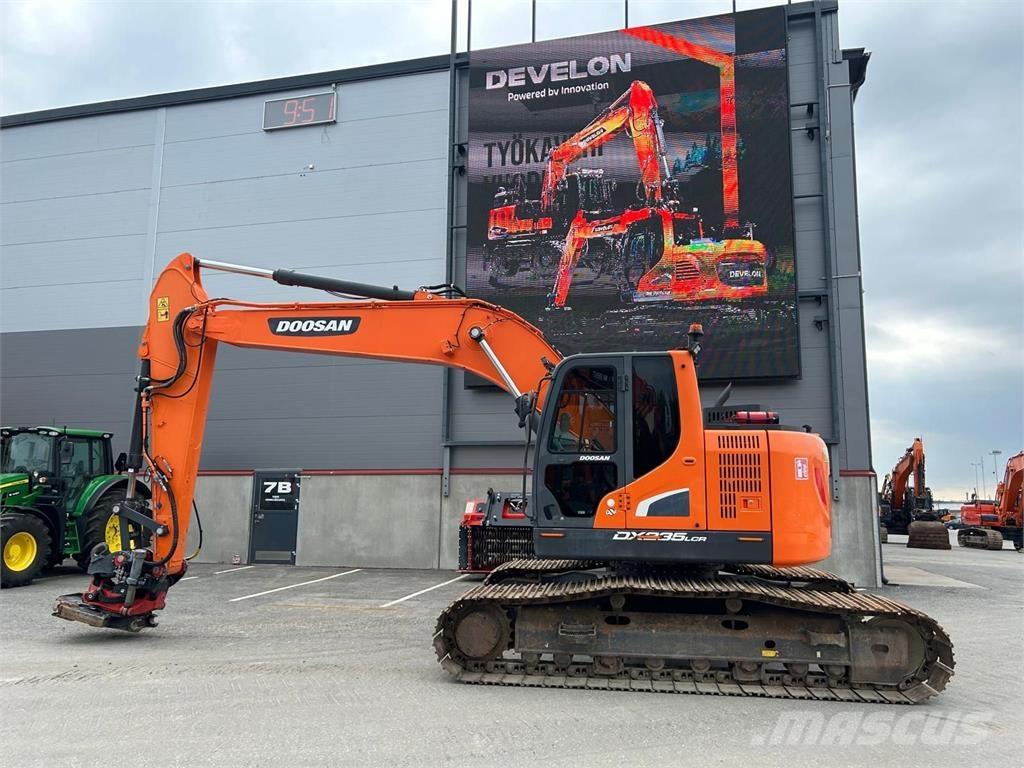 Doosan dx235lcr-5 Pásové rýpadlá