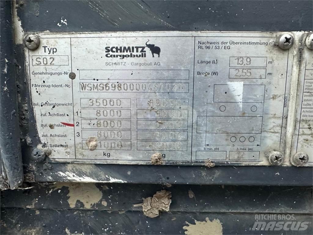 Schmitz S02 Prívesy na balíky