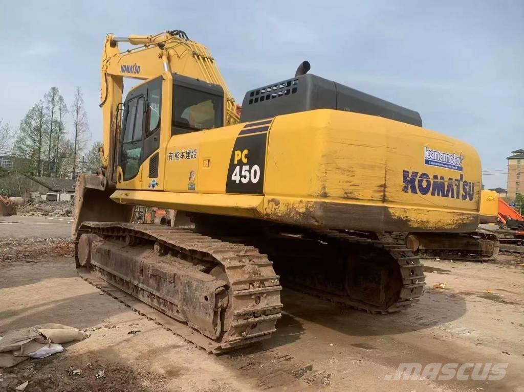 Komatsu PC 450 Pásové rýpadlá