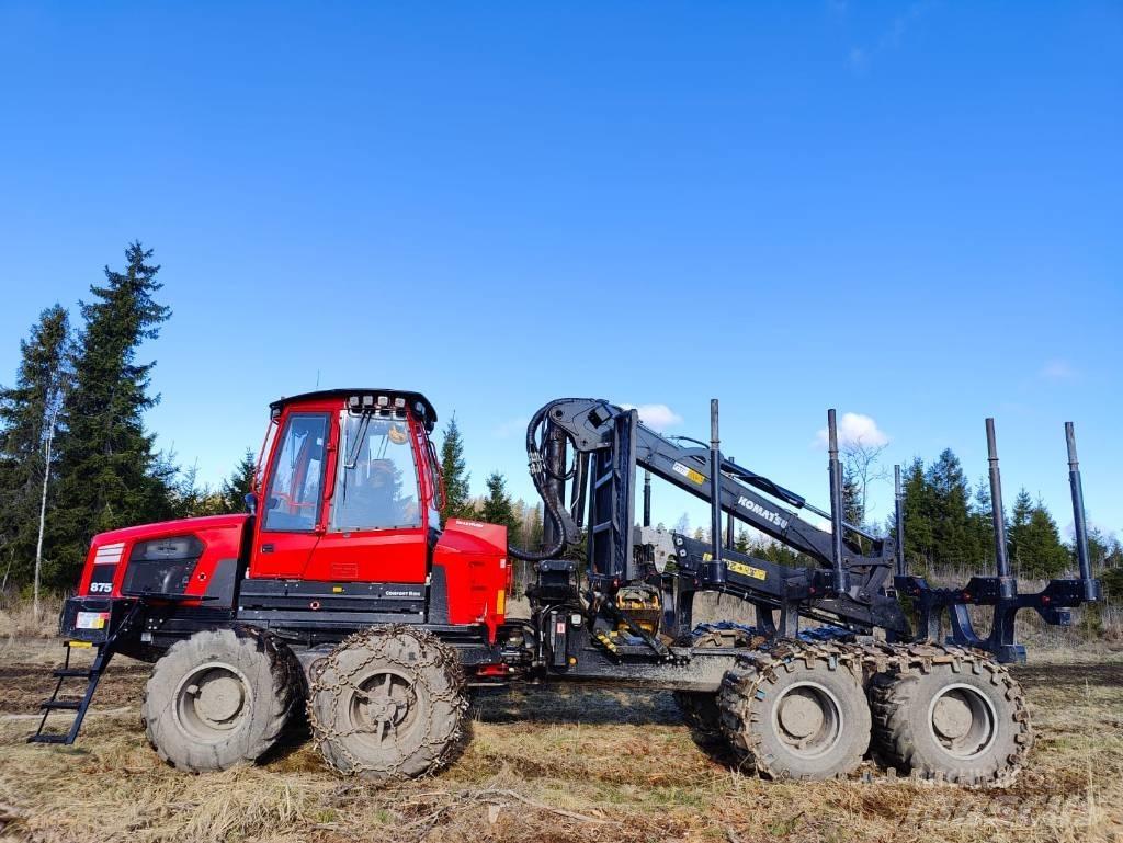 Komatsu 875 Lesné traktory