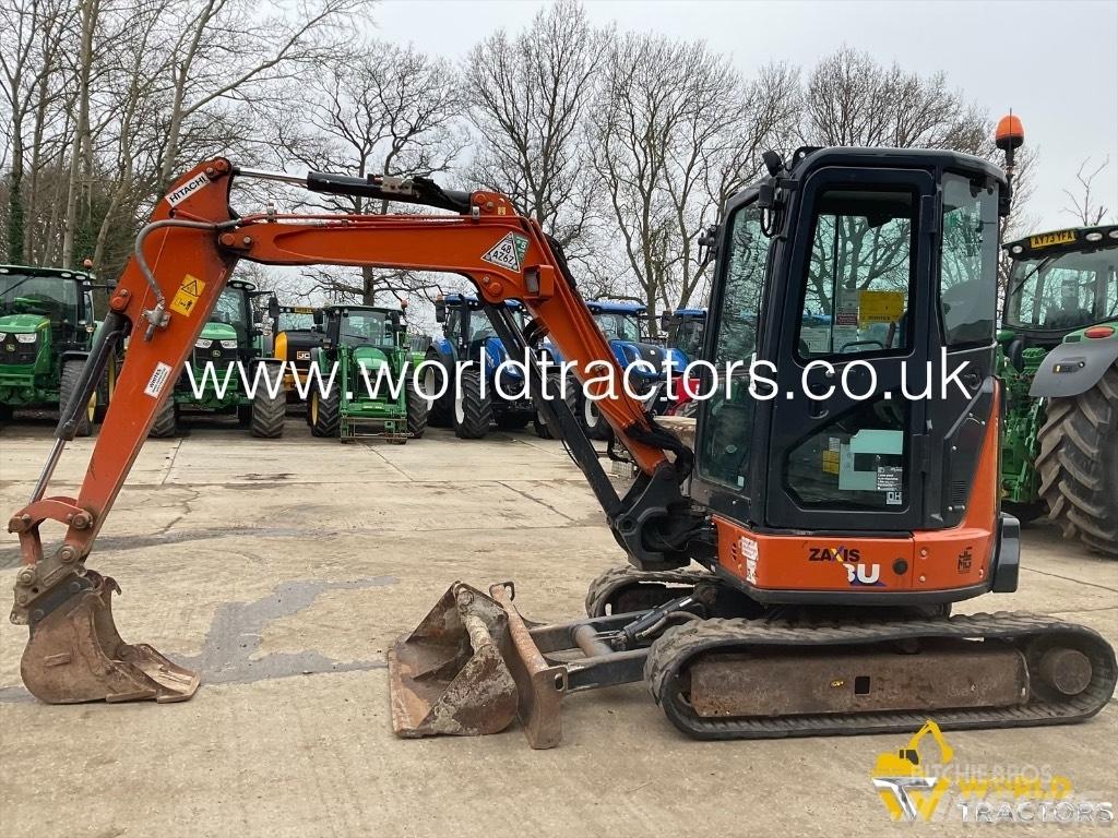 Hitachi ZX 33 U Mini rýpadlá < 7t