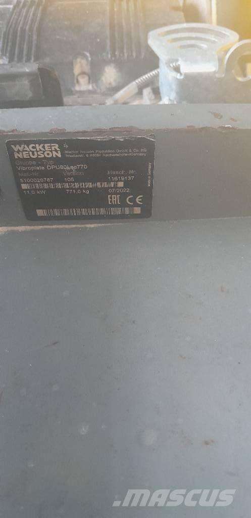 Wacker Neuson DPU 80 Kompaktory