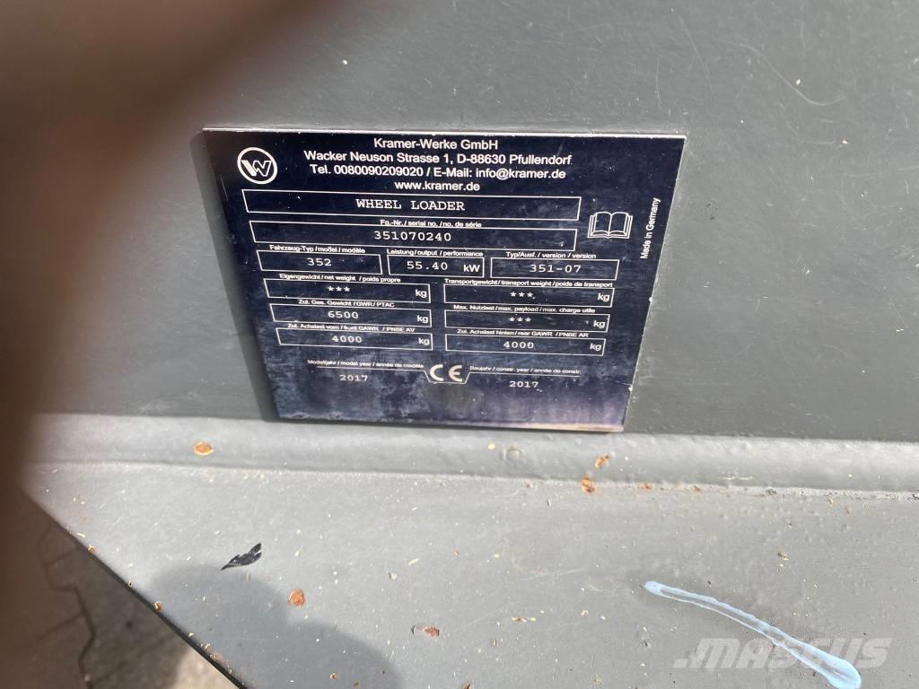 Kramer 8085 T Kolesové nakladače