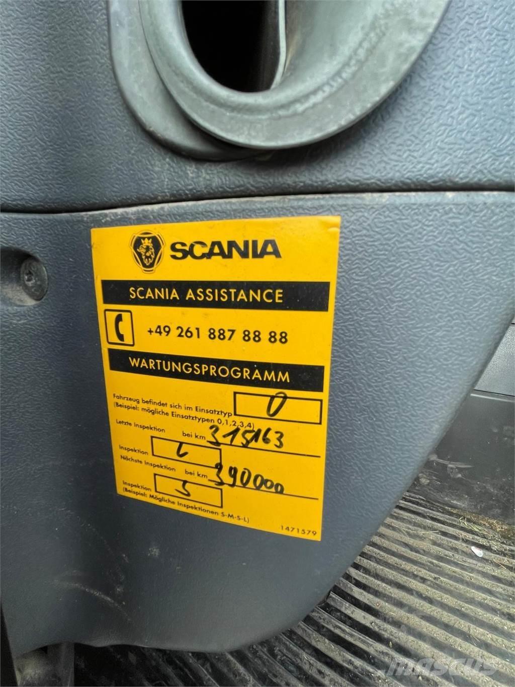 Scania P410 Smetiarske vozidlá