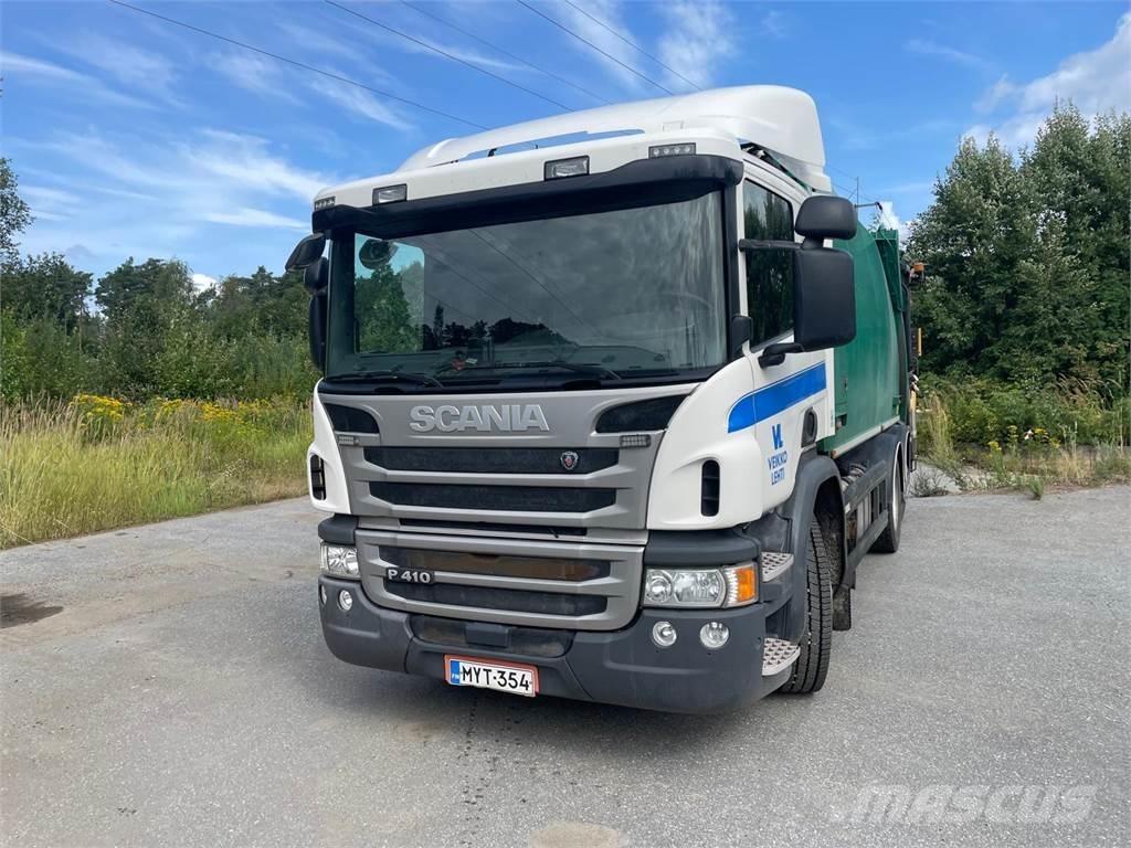 Scania P410 Smetiarske vozidlá