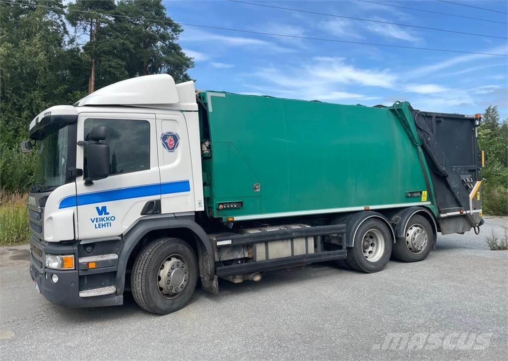 Scania P410 Smetiarske vozidlá