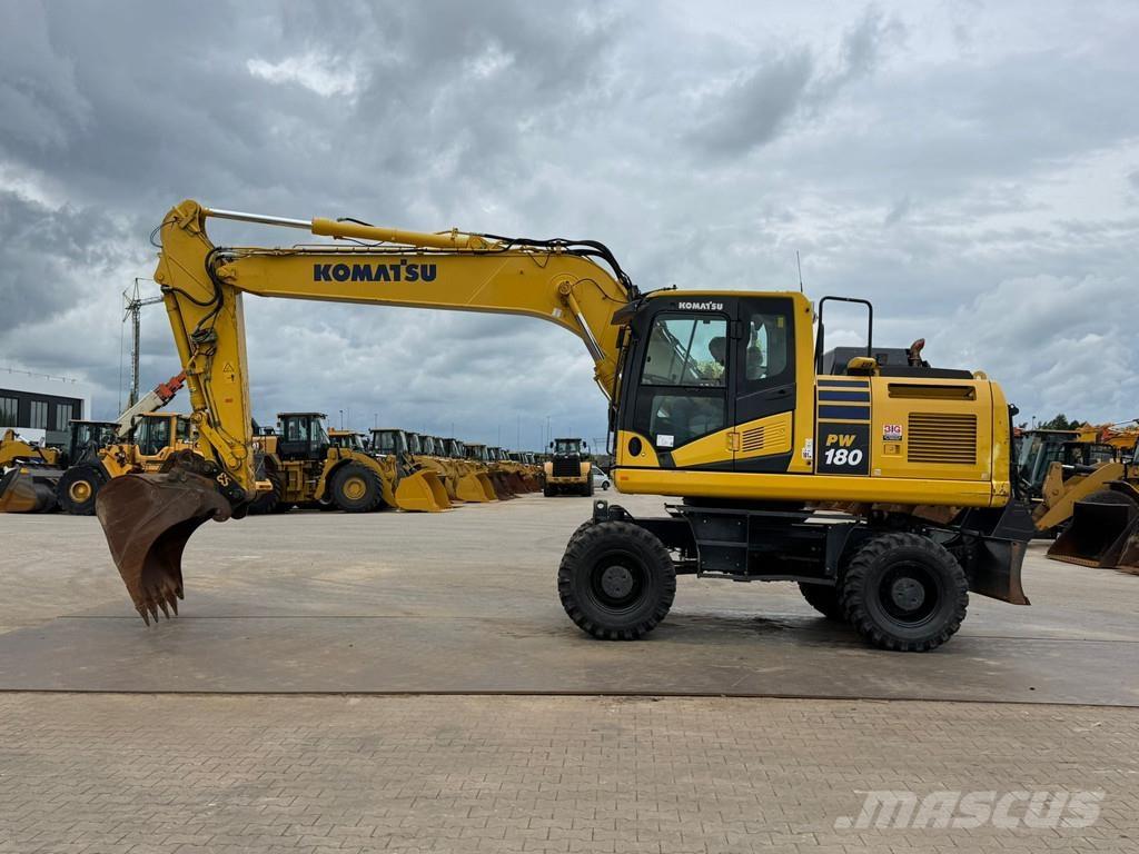 Komatsu PW180-11 Kolesové rýpadlá