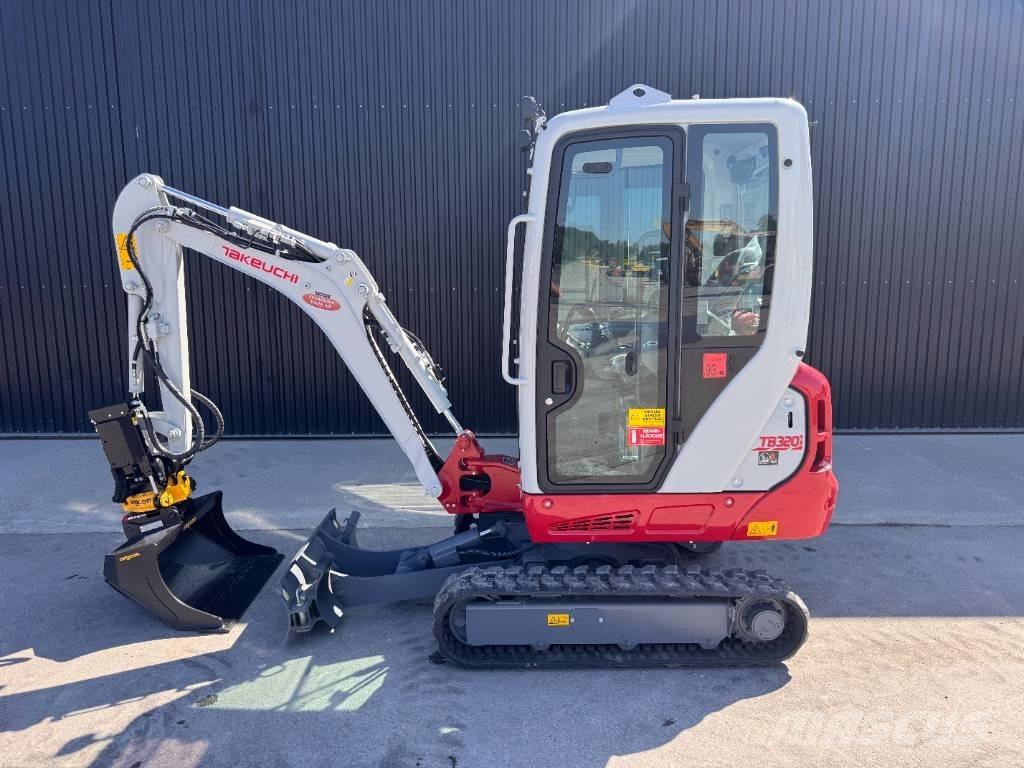 Takeuchi TB 320 Mini rýpadlá < 7t