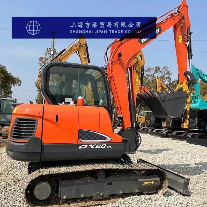 Doosan DX 60-9C Mini rýpadlá < 7t
