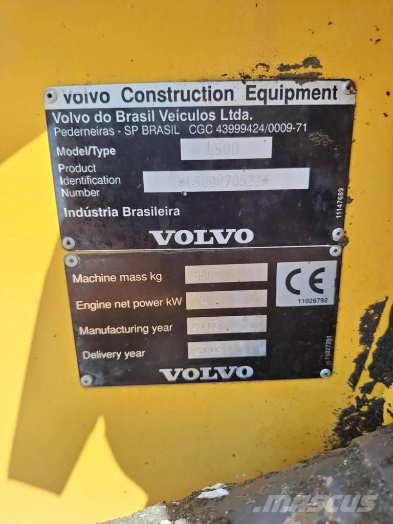 Volvo L 50 D Kolesové nakladače