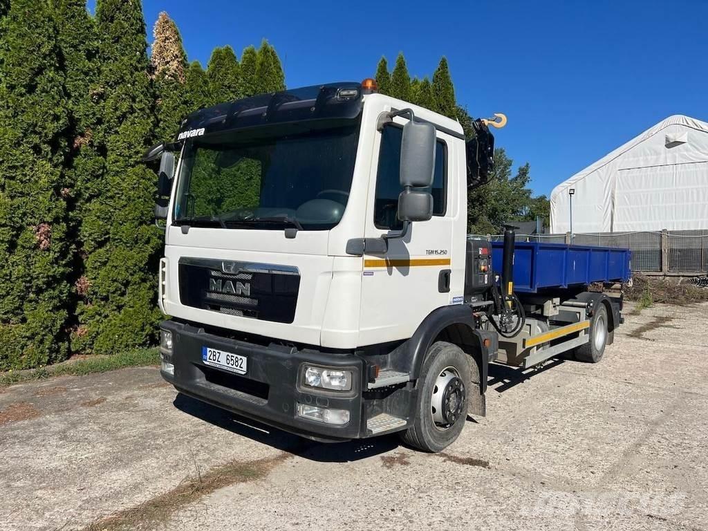 MAN TGM 15.250 Hákový nosič kontajnerov