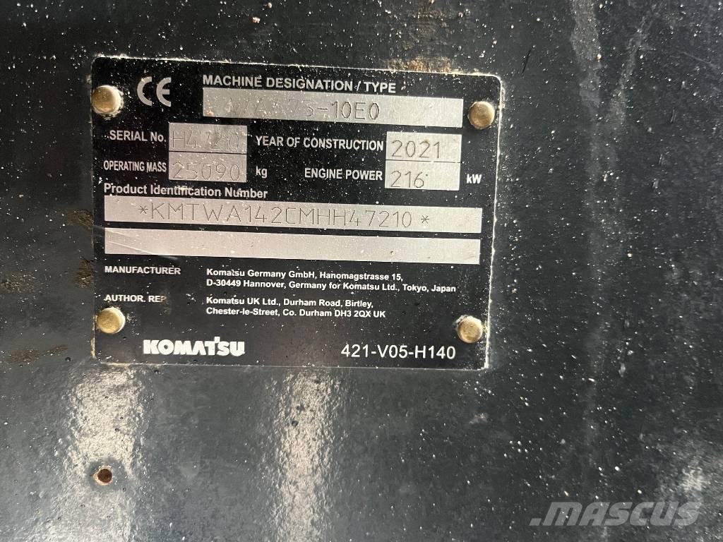 Komatsu WA475-10E0 Kolesové nakladače