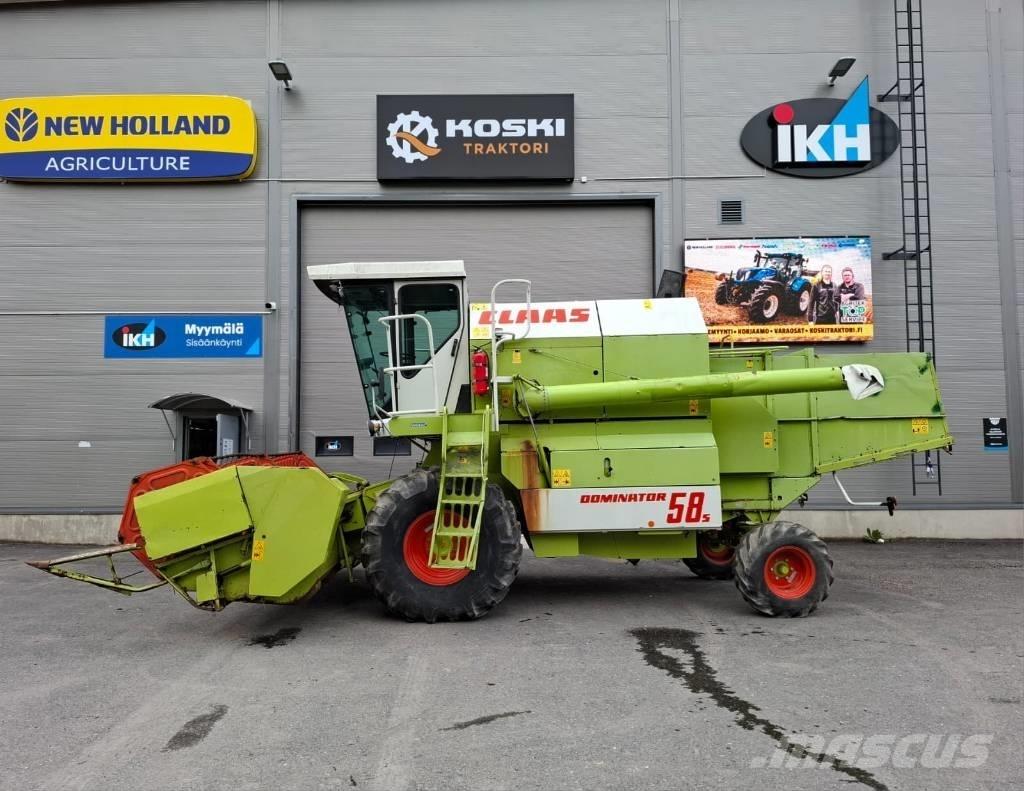 CLAAS Dominator 58 S Kombinované zberacie stroje