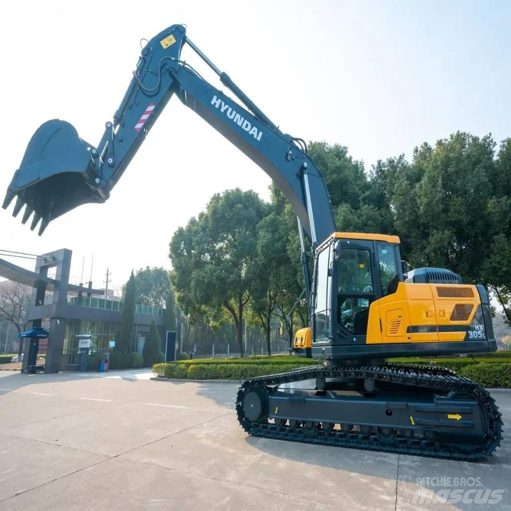 Hyundai HX305 Pásové rýpadlá