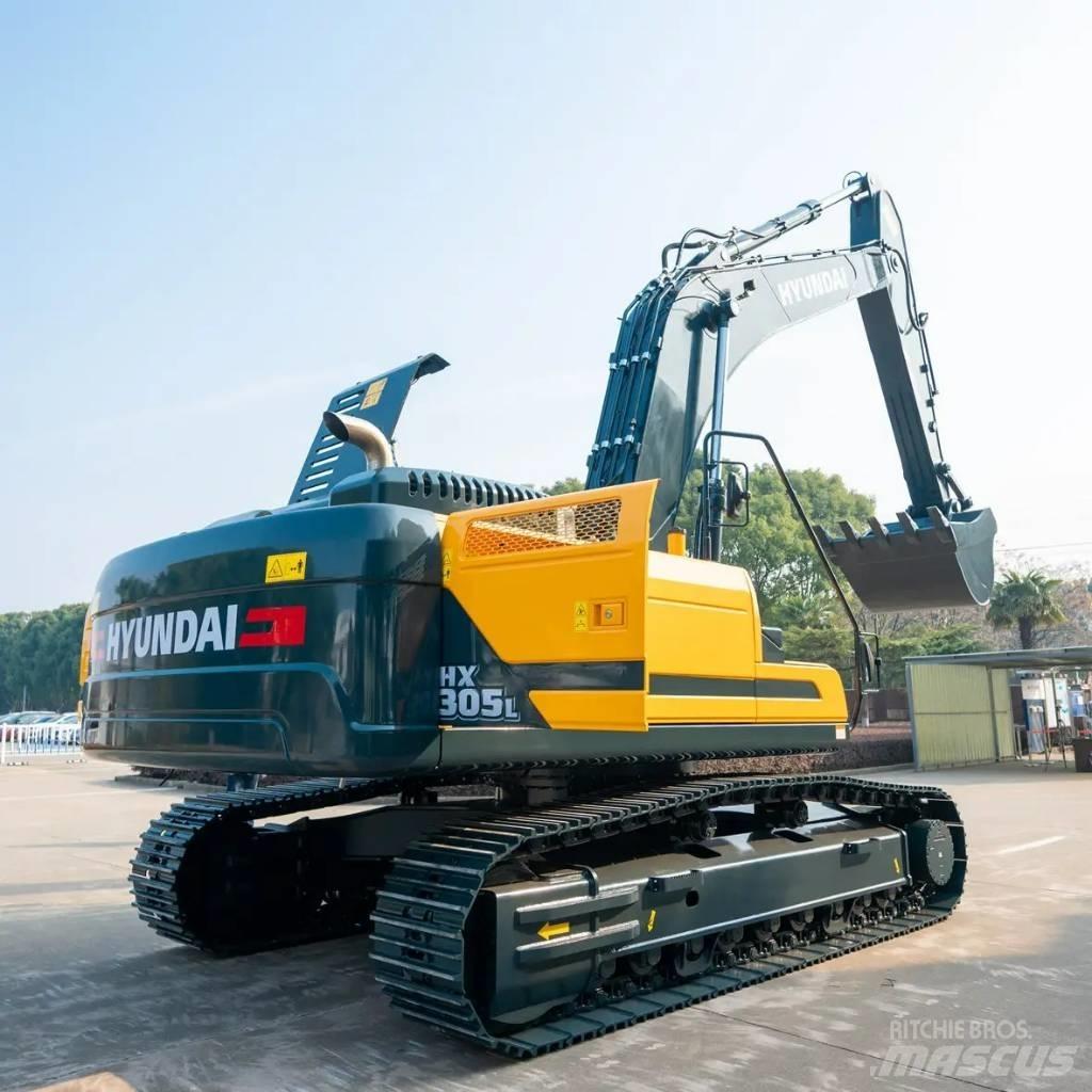 Hyundai HX305 Pásové rýpadlá