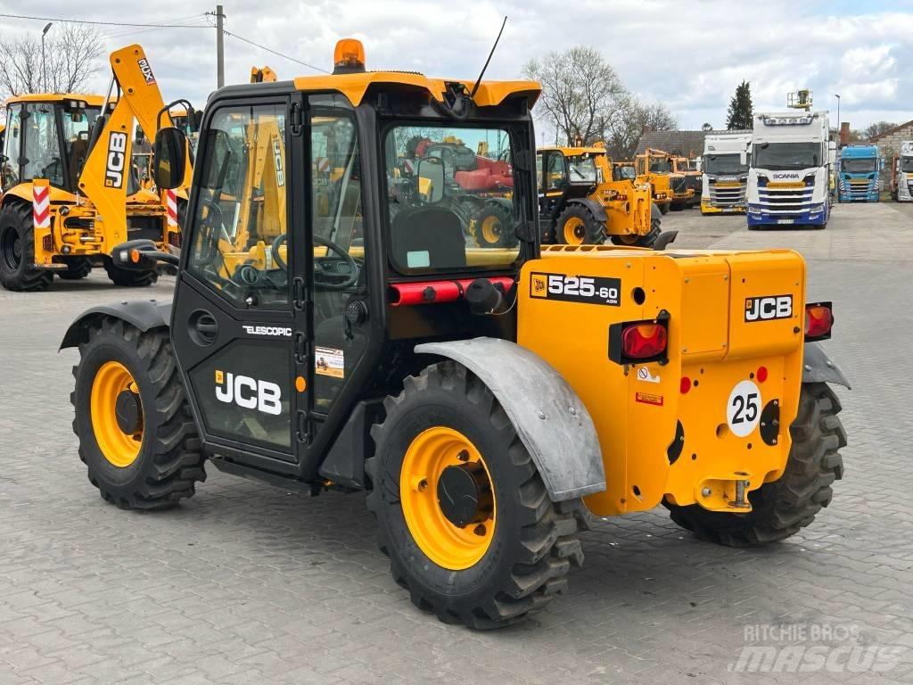 JCB 525-60 AGRI Teleskopické nakladače pre poľnohospodárstvo